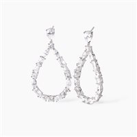 Orecchini Mabina Donna Luxury in Argento Zircone 563813 - 563813